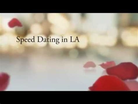 online speed dating los angeles
